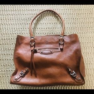 Maledetti Toscani Brown Italian Leather Bag